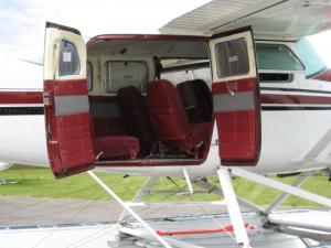 Luxe velvety interior.